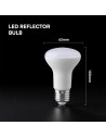 V-TAC 8.5W LED Крушка E27 R63 CREE Чип 6500K - 211436 - 6