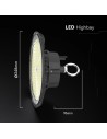 V-TAC 150W LED UFO Камбана 4000K 160LM/W - 24076 - 4