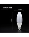 V-TAC 60W LED Крушка E40 Olive Lamp CREE ЧИП 4000K - 211876 - 5