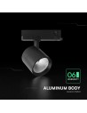 V-TAC 30W LED COB Релсов Прожектор CREE Чип 4000K Черно Тяло - 241616 - 4
