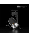 V-TAC 20W LED COB Релсов Прожектор CREE Чип 3000K Черно Тяло - 241546 - 5
