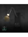 V-TAC 3W LED Тяло За Нощно Шкафче CREE CHIP Зарядно Тип C Черно Тяло IP20 3000K - 241516 - 4