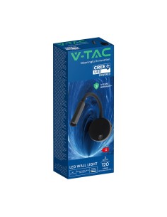 V-TAC 3W LED Тяло За Нощно Шкафче CREE CHIP Черно Тяло IP20 3000K - 241506 - Цена | LEDs4economy 2