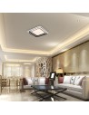 V-TAC 60W LED Таванна Лампа 3в1 Димираща С IR Дистанционно Бяло+Черно Тяло - 24178 - 3