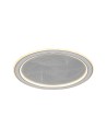 V-TAC 50W LED Таванна Лампа 3в1 Димираща С IR Дистанционно Сиво Тяло - 24184