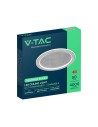 V-TAC 50W LED Таванна Лампа 3в1 Димираща С IR Дистанционно Сиво Тяло - 24184 - 2