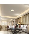 V-TAC LED Designer Domelight 30W/60W/30W Remote Contron 3in1 Dimmable Black Cover - 24197 - 3