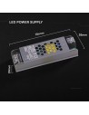 V-TAC SLIM Захранване - 36W 24V 1.5A IP20 - 24235 - 4