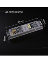 V-TAC SLIM Захранване - 120W 12V 10A IP20 - 24257 - 4