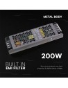 V-TAC SLIM Захранване - 200W 24V 8.25A IP20 - 24240 - 3