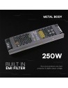 V-TAC SLIM Захранване - 250W 24V 10.5A IP20 - 24241 - 3