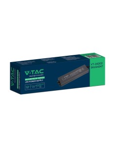 V-TAC Захранване - 200W 24V 8.25A IP67 - 24247 - Цена | LEDs4economy 2