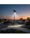 V-TAC 30W LED Соларен Прожектор LiFePo Батерия 6.4V Черен CCT - 24277 - 3