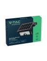 V-TAC 7W LED Соларен Прожектор 3.7V Батерия 3в1 Черно Тяло - 24341 - 2