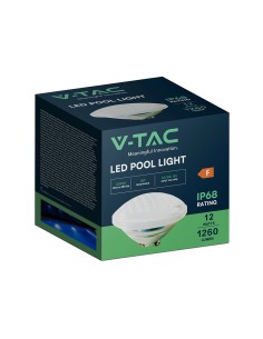 V-TAC Осветител За Басейн 12W PAR56 3000K - 217560 - Цена | LEDs4economy 2
