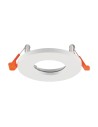 V-TAC GU10 Корпус Алумин Кръг Бял IP44 - 24221