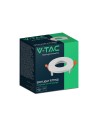 V-TAC GU10 Корпус Алумин Кръг Бял IP44 - 24221 - 2