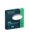 V-TAC LED Designer Domelight 30W/60W/30W Remote Contron 3in1 Dimmable Wood Grain - 24201 - 2