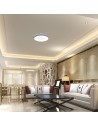 V-TAC LED Designer Domelight 30W/60W/30W Remote Contron 3in1 Dimmable Wood Grain - 24201 - 3