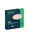 V-TAC LED Designer Domelight 30W/60W/30W Remote Contron 3in1 Dimmable Black Cover - 24202 - 2