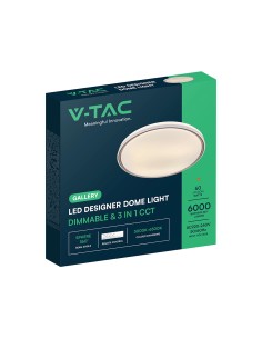 V-TAC LED Designer Domelight 30W/60W/30W Remote Contron 3in1 Dimmable Coffee Cover - 24203 - Цена | LEDs4economy 2
