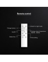 V-TAC LED Designer Domelight 30W/60W/30W Remote Contron 3in1 Dimmable Coffee Cover - 24203 - 4
