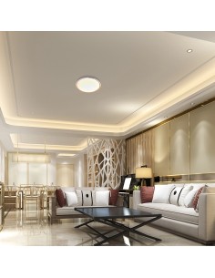 V-TAC LED Designer Domelight 30W/60W/30W Remote Contron 3in1 Dimmable Walnut Grain - 24206 - Цена | LEDs4economy 2