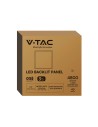 V-TAC LED Панел 40W 600x600mm 120Lm/W 3в1 Вкл. Драйвер 10БР/СЕТ - 24324 - 3