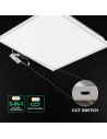 V-TAC LED Панел 40W 600x600mm 120Lm/W 3в1 Вкл. Драйвер 10БР/СЕТ - 24324 - 5