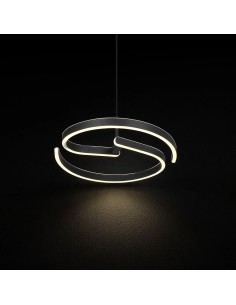 V-TAC 25W LED Декоративно Висящо Тяло 4000K Пясъчно Черно - 24289 - Цена | LEDs4economy 2