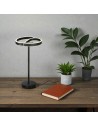 V-TAC 25W LED Декоративна Настолна Лампа (D150mm*H25mm) 4000K Пясъчно Черно - 24291 - 2