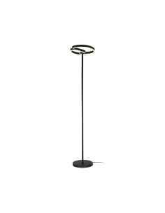 V-TAC 25W LED Декоративна Наземна Лампа (D250mm*H25mm) 4000K Пясъчно Черно - 24292 - Цена | LEDs4economy