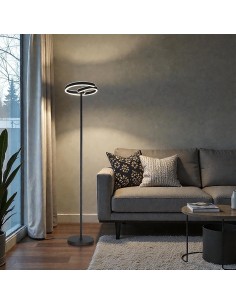 V-TAC 25W LED Декоративна Наземна Лампа (D250mm*H25mm) 4000K Пясъчно Черно - 24292 - Цена | LEDs4economy 2