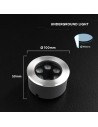 V-TAC 6W LED Подземно Тяло 3000K Сребърно Тяло IP67 - 24219 - 5