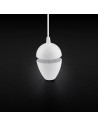V-TAC 9W LED Пендел Алумин Бял - 24232 - 2