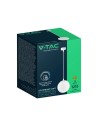 V-TAC 9W LED Пендел Алумин+Желязно Бял - 24233 - 3