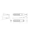 LEDline Улична лампа FLAMINGO 4000K 50W 5000lm IP65 сив LITE - 203792 - 8