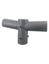 LEDline Двойна рогатка за модулен стълб, сив - 220355 - 2