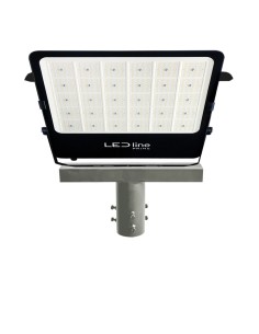 LEDline Рогатка за прожектор за модулен стълб, сив - 209909 - Цена | LEDs4economy 2