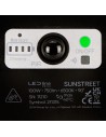 LEDline Соларна улична лампа SUNSTREET 6500K 100W 750lm IP54 черен PRIME - 211315 - 9