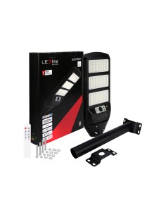 LEDline Соларна улична лампа SUNSTREET 6500K 150W 1300lm IP54 черен PRIME - 211322 - Цена | LEDs4economy 2