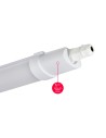LEDline Херметичен осветител LINIX 4000K 36W 4320lm IP65 120cm сив LITE сензор за движение MV - 211605-II-MV