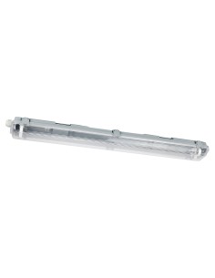 LEDline Херметичен осветител VANTA 2xT8 LED IP65 60см сив ABS/PS LITE - 203877-II - Цена | LEDs4economy