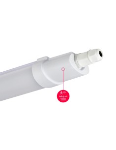 LEDline Херметичен осветител LINIX 4000K 45W 5400lm IP65 150cm сив LITE сензор за движение MV - 211612-II-MV - Цена | LEDs4econo