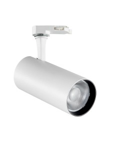 Ideal lux ® Прожектор за трипроводна шина | FOX TR 3-PHASE 25W CRI80 3000K ON-OFF BIANCO | 25W | IP20 - 250458 - Цена | LEDs4eco