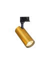 Ideal lux ® Прожектор за трипроводна шина | FOX TR 3-PHASE 25W CRI80 3000K ON-OFF OTTONE | 25W | IP20 - 283944 - Цена | LEDs4eco