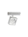 Ideal lux ® Прожектор за трипроводна шина | POV TR 3-PHASE SQUARE BIANCO | 22W | IP20 - 296364 - Цена | LEDs4economy