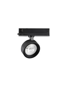 Ideal lux ® Прожектор за трипроводна шина | POV TR 3-PHASE ROUND NERO | 22W | IP20 - 296333 - Цена | LEDs4economy