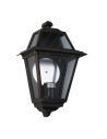 Searchlight® I Фенер New Orleans - черно злато, стъкло, IP44 I 1 x E27 - 1523 - 2