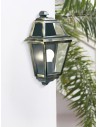 Searchlight® I Фенер New Orleans - черно злато, стъкло, IP44 I 1 x E27 - 1523 - 5